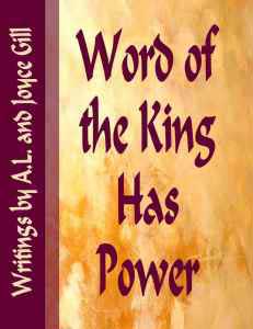 Cover Word of KIng