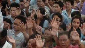 Mymar Receiving Baptism